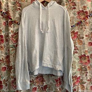 FreePeople women’s cropped hoodie, size large